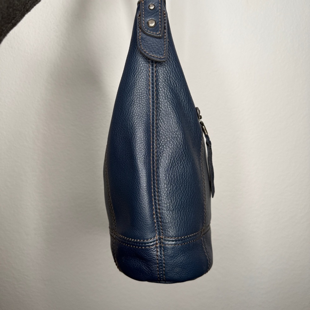 The Sak Sequoia Indigo Leather Shoulder Bag OS - Picture 8 of 13